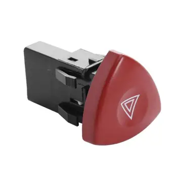

VODOOL Car Hazard Warning Light Switch Flash Warning Emergency Lamp Switch Button 93856337 For VAUXHALL VIVARO TRAFIC RENAULT
