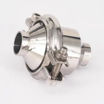 

Fit 38mm 1-1/2" Pipe OD Butt Welding SUS 304 Stainless Sanitary Check Valve Non-Return For Home Brew beer