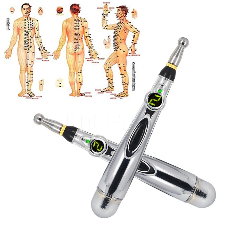 New Electronic Acupuncture Pen Pain Relief Therapy Pen Safe Meridian Energy Heal Massage Body Head Neck Leg Health Massageadores New Electronic Acupuncture Pen Pain Relief Therapy Pen Safe Meridian Energy Heal Massage Body Head Neck Leg Health Massageadores