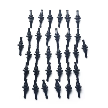 

WSFS Hot 32 PCS Rubber Anti Vibration Mount Screw Pin Rivet for PC Case Fans Anti Vibration Fan Mounts Screw Pin Rivet