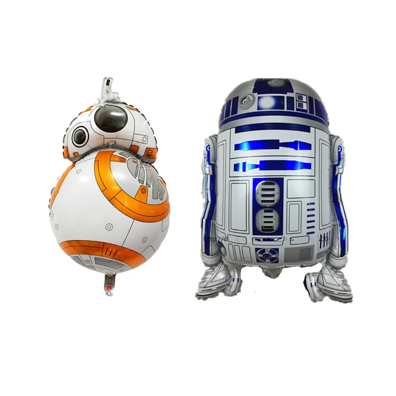 Воздушные шары робота синие надувные 4D игрушки для мальчиков BB8 Звездные войны