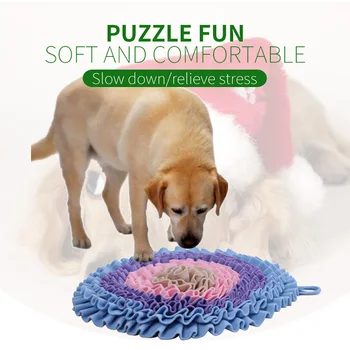 

FREE shipping Dog Intelligence Relief Training Pad Toy Pad Smell Blanket Pet Training mats Sniffing blanket