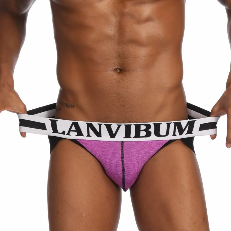 Lanvibum пикантные Для мужчин нижнее бельё для девочек сетчатый бандаж строка Homme