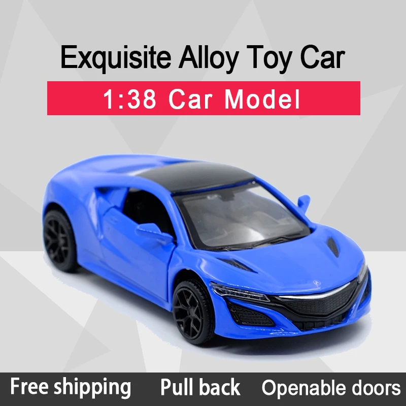 Новое поступление Caipo 1:43 Honda Acura nsx сплав литья под давлением модель автомобиля игрушка с отступить/для детей Подарки/Развивающие игрушки