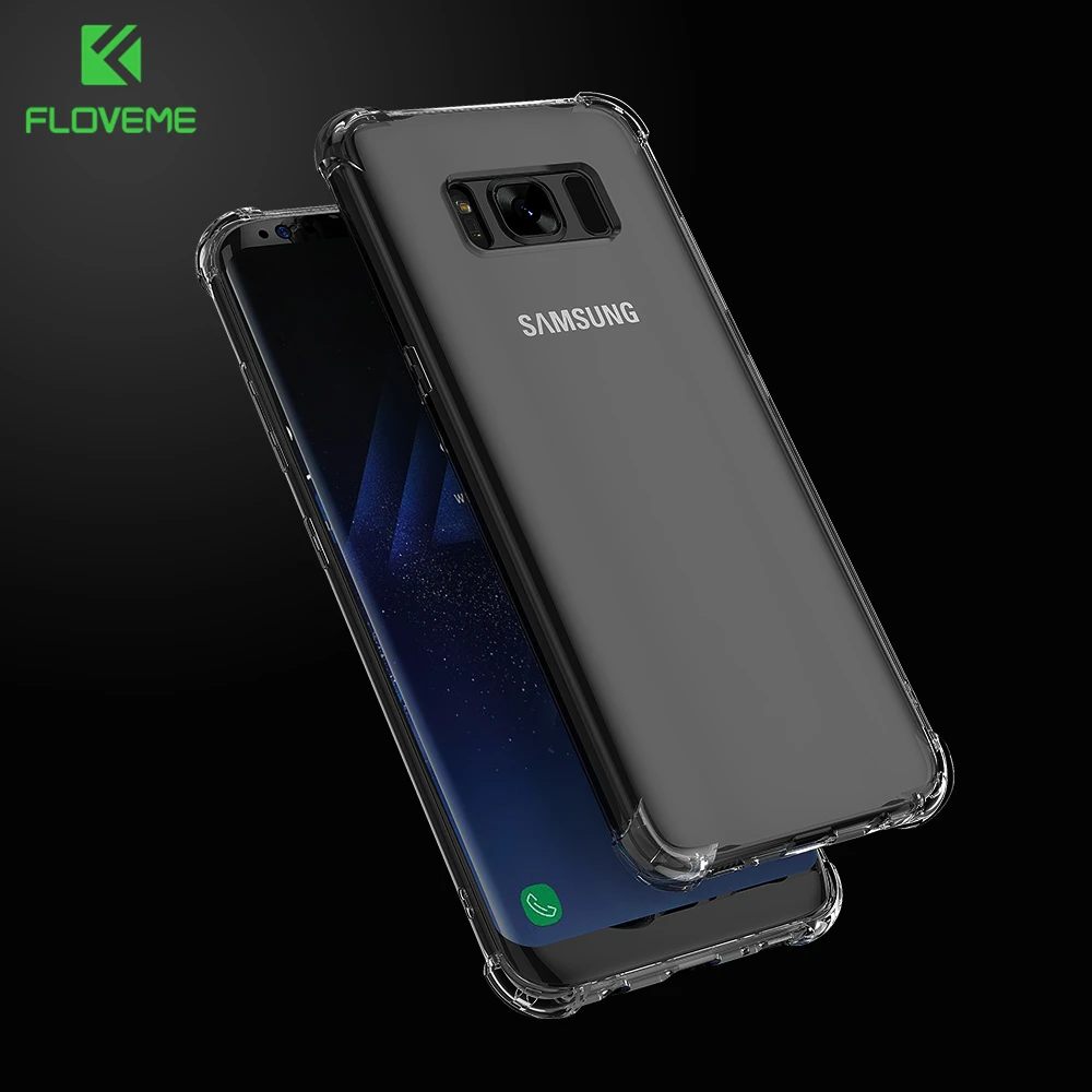 

FLOVEME Full Protection Soft TPU Case For Samsung Galaxy S10 E S10 Full Fitted Anti Knock Case For Samsung S10 Plus Capinhas Bag