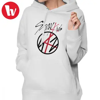 

Stray Kids Kpop Hoodie Stray Kids Hoodies Street wear Cotton Hoodies Women Long Sleeve White Over Size Printed Pullover Hoodie