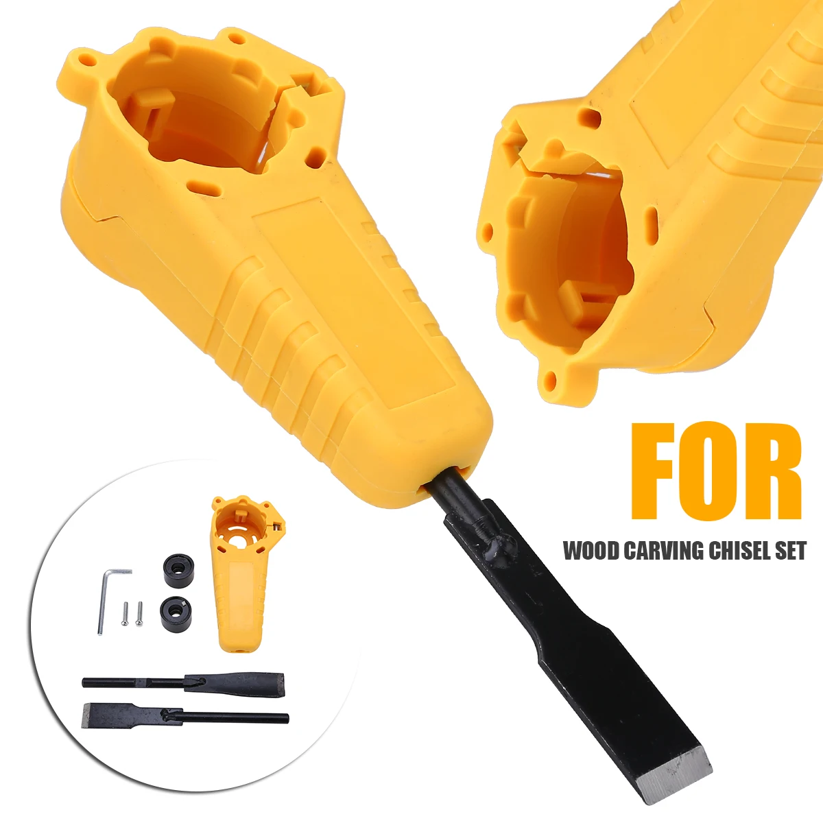 High Carbon Steel Chisel And Angle Grinder Woodworking Carpentry