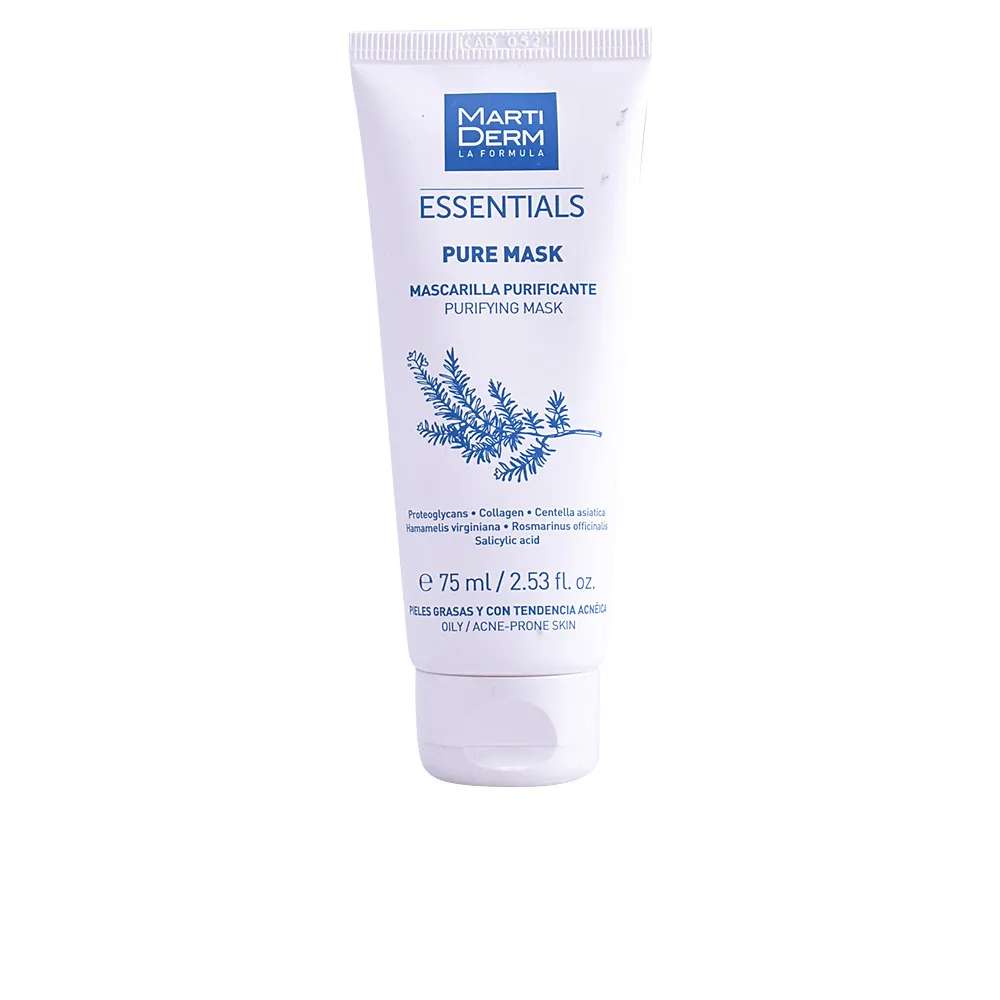 Pure-mask Pufifying маска для лица масло и акне-подверженной кожи Martiderm 75 мл | Красота
