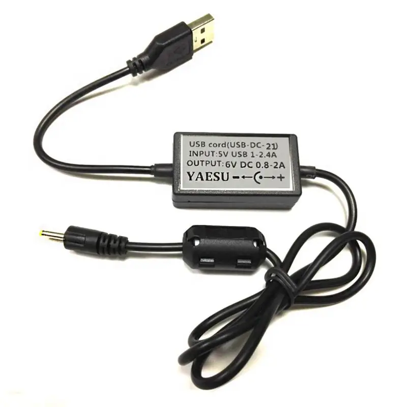 Usb кабель Зарядное устройство для радио YAESU vx-1r VX-2R VX-3R радио usb-dc-21