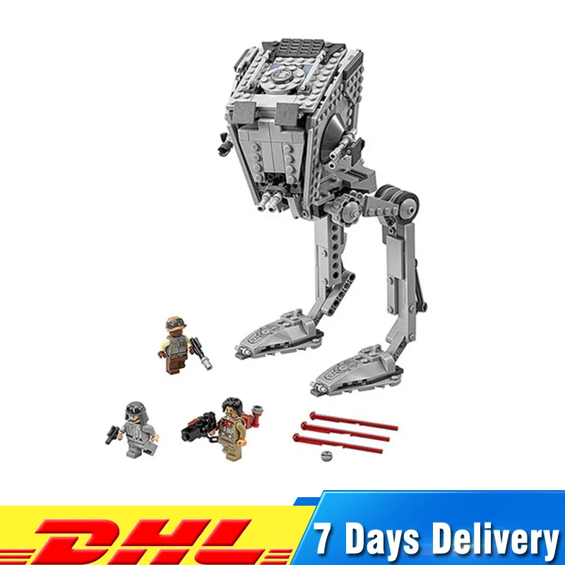 

1068pcs Out of Print Empire AT ST Model Building Blocks Developing Intelligence Bricks Toys Gifts Compatible LegoINGlys 10174