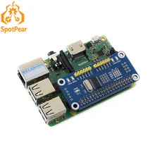 Raspberry pi серийная Плата расширения, 2C интерфейс, 2-ch UART, 8 GPIOs