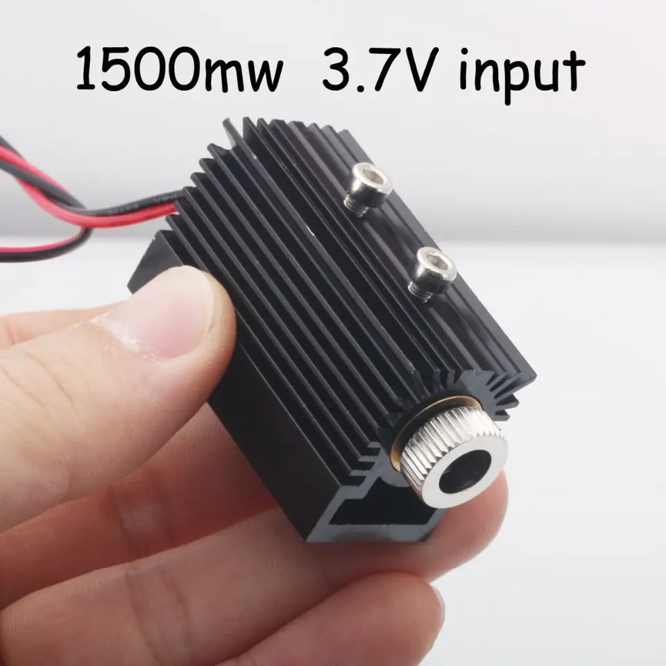 レーザーヘッド 1500mw 405nm レーザー彫刻機 加工機 レーザーモジュール レーザーユニット レーザーヘッド 1500mw 405nm レーザー彫刻機 加工機 レーザー