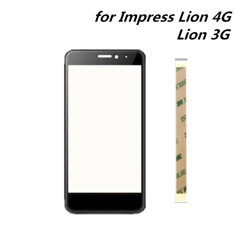 

New 5.0inch For VERTEX IMPRESS LION 4G 3G touch Screen Glass sensor panel lens glass replacement for vertex lion cell phone