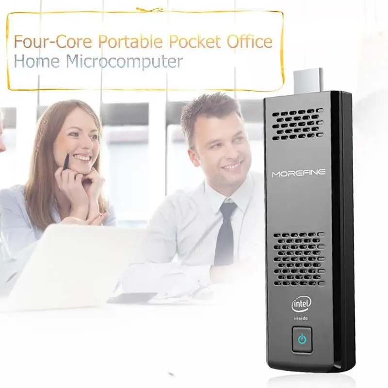 Morefine z8350 Quad-Core 4 RAM + 64 GB ROM Mini Host para Intel Windows para Windows 10