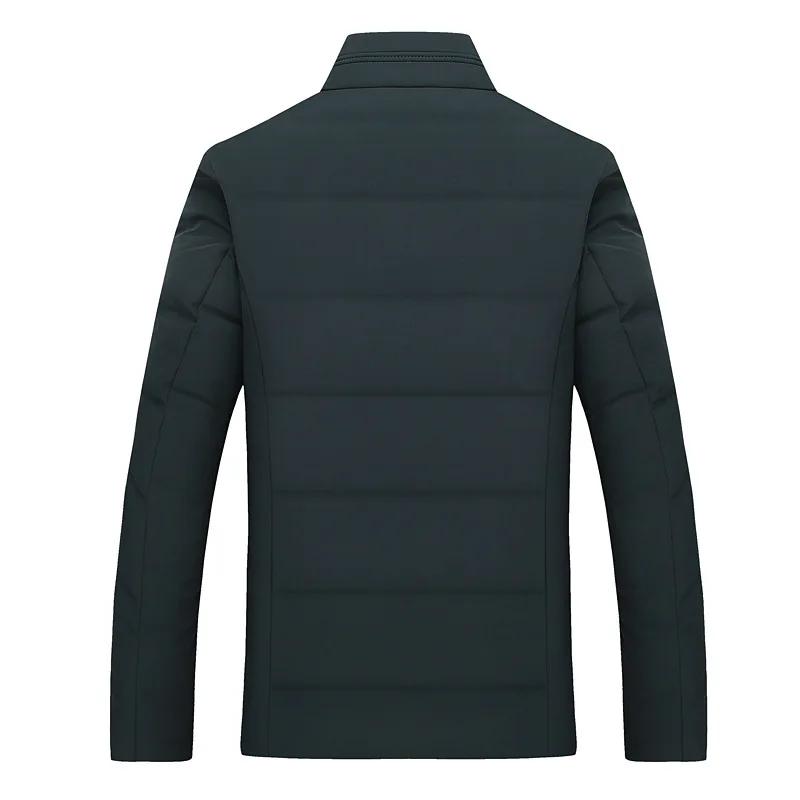 Бренд NewBang 5XL 6XL 7XL 8XL плюс мужской зимний пуховик на утином пуху теплая Толстая