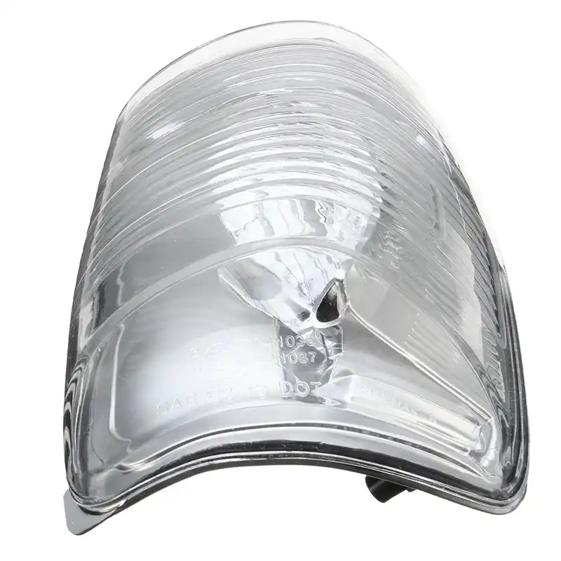 Nrpfell 1Pair Right and Left Side Door Wing Mirror Clear Indicator Lens for Transit Mk8 2014-Onwards