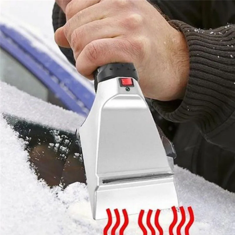 Electric Cleaning Shovel Car Windshield Ice Scraperin Brooms