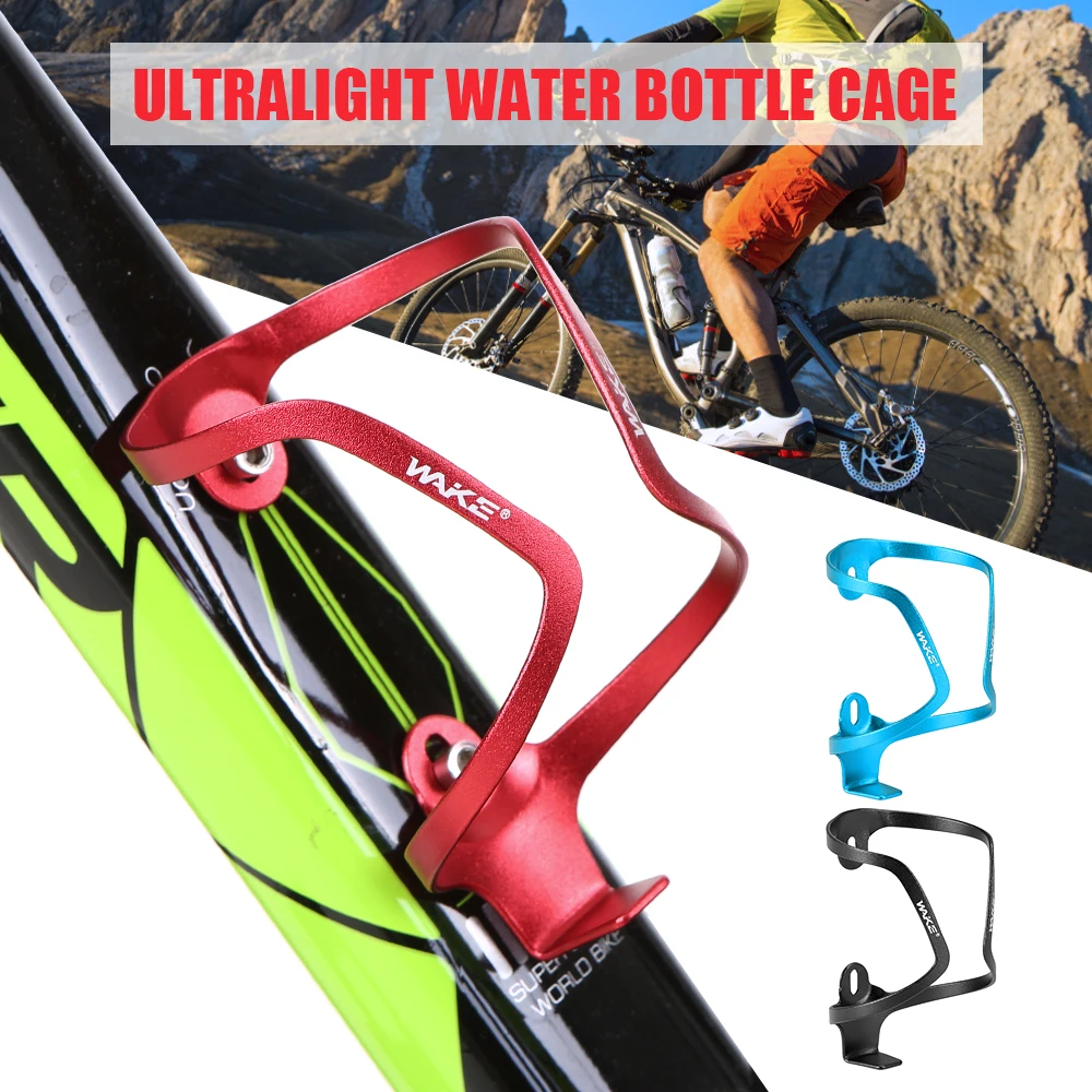 Bicycle Water Bottle Cage Lightweight CNC Metal Bottle Holder Bracket