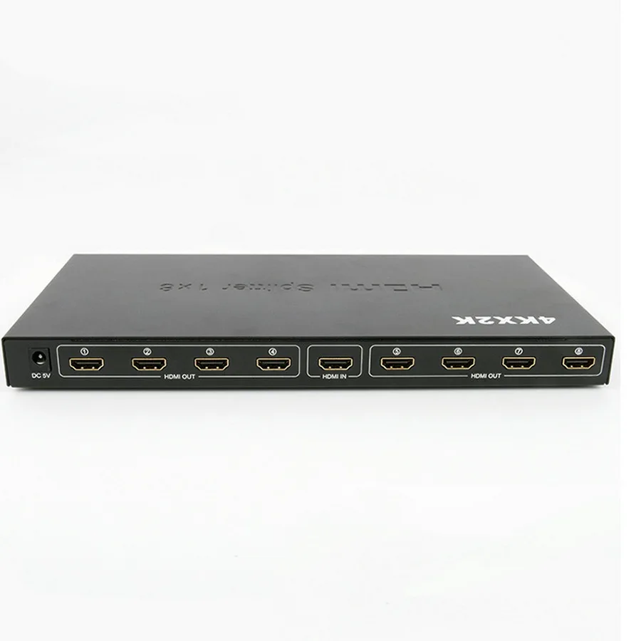 5 шт. 4K HDMI Сплиттер порт 1X8 распределяет 1 источник на 8 дисплеев одновременно 3D