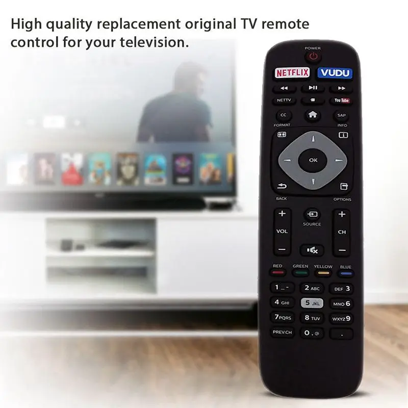 Сменный пульт дистанционного управления для Philips Nh500Up 4K Uhd Smart Tv Black|Пульты ДУ| |