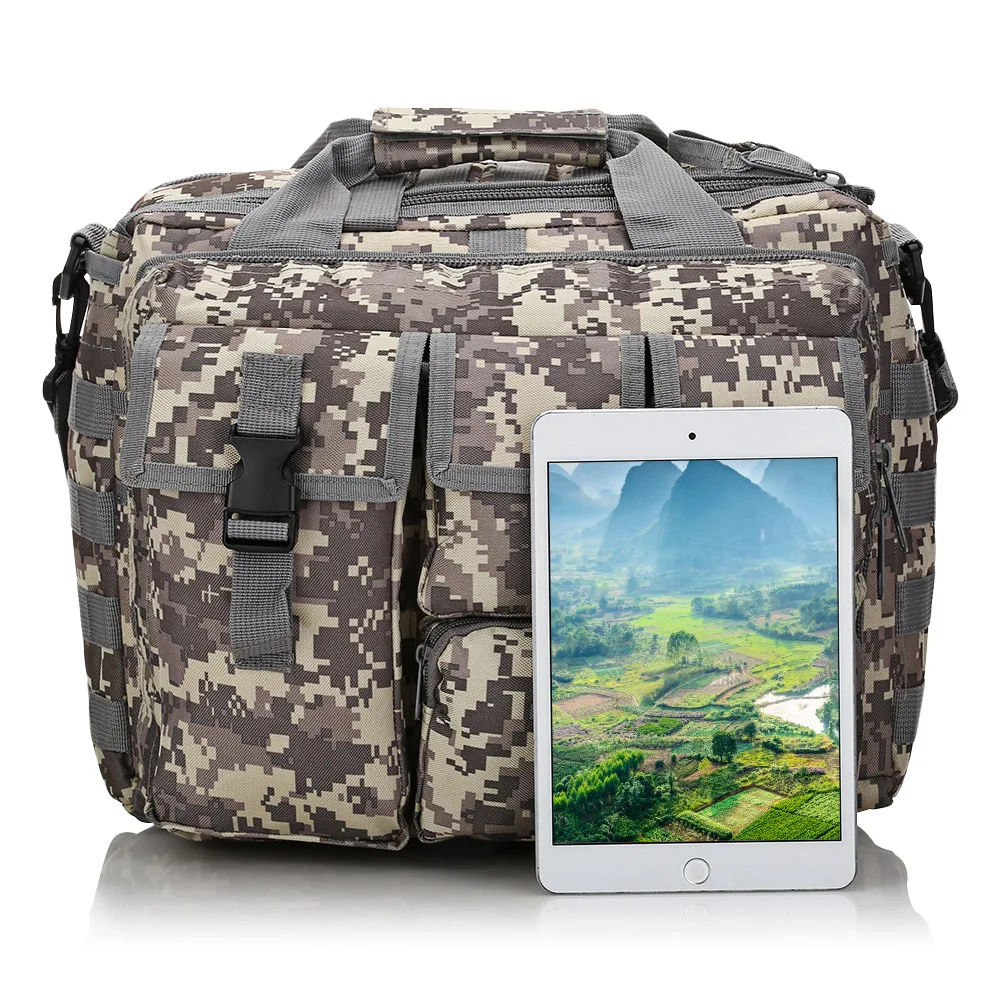 

Outlife Oxford Cloth Outdoor Tablet Package Tactical Messenger Bag Military Waterproof Camouflage Handbag For Hiking Camping