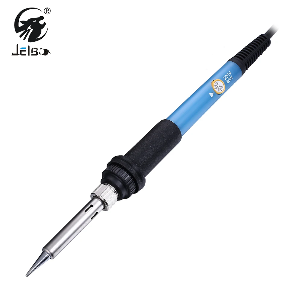 

JelBo 220V/110V 60W Adjustable Temperature Electric Soldering Iron Welding Soldering Gun Solder Station Heat Pen EU US Plug