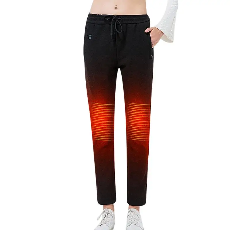 

Graphene USB Intelligent Heating Warm Trousers Men And Women Models Carbon Fiber Heating Pants Fleece-Lined Warm Heating Pants