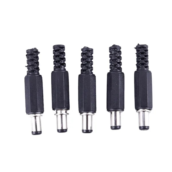 

ELEG-5 x 1.7mm x 5.5mm DC Male Power Plug Jack Connector Laptop