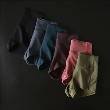 Для женщин Активный Фитнес бегун Спортивные шорты Высокая Талия сжатия тренировочные шорты для бега тонкий животик Управление тренажерный зал спортивные шорты