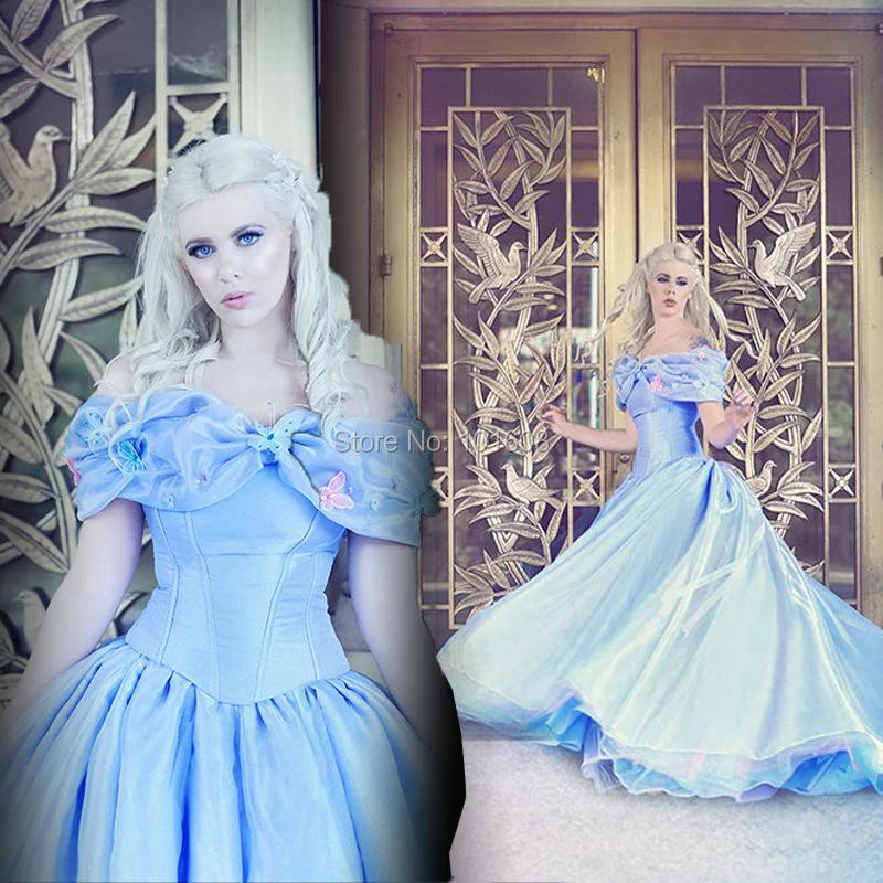 

Tailored!Eras Blue Civil war Southern Belle dress Halloween Cosplay Marie Antoinette Renaissance Gothic Historical dress HL-490