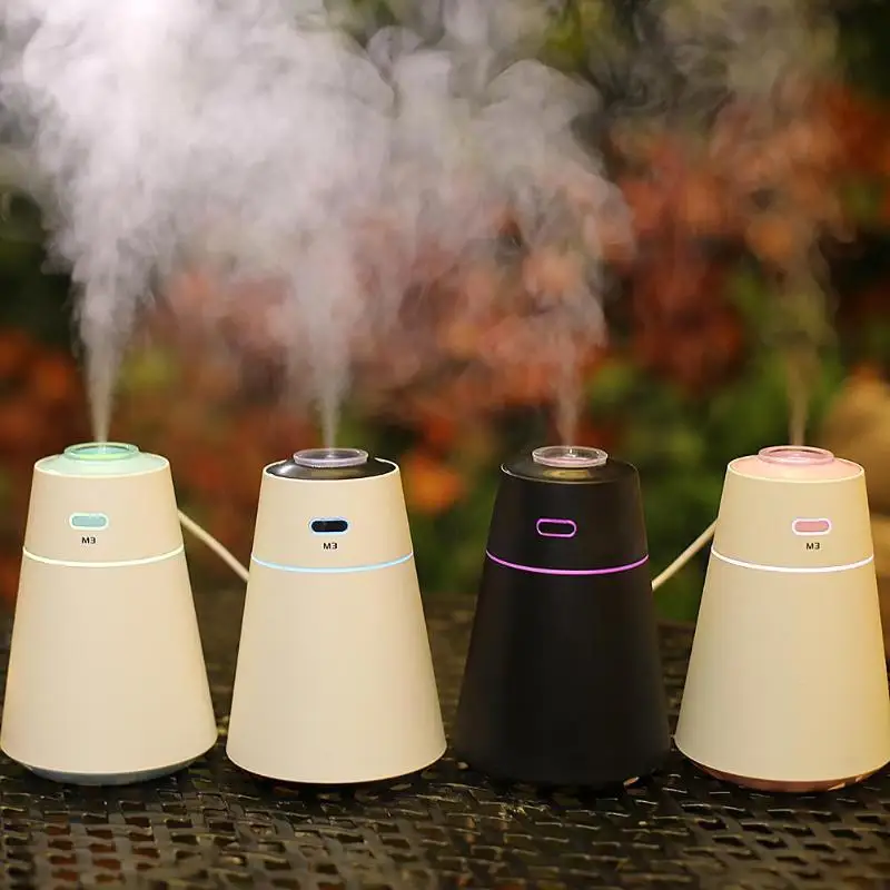 

Ultrasonic LED Night Light Desktop Aromatherapy Humidifier USB Air Purifier