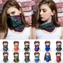 Унисекс Велоспорт велосипед Спорт на открытом воздухе головной платок шарф, магический, на голову маска для лица, лента для волос, многофункциональный