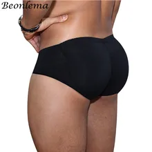 Beonlema Hombre Butt Lifter Shaper мужские трусы Hips Enhancer Shapewear черные эластичные подушечки Нижнее белье бедра моделирующие трусики S-6XL