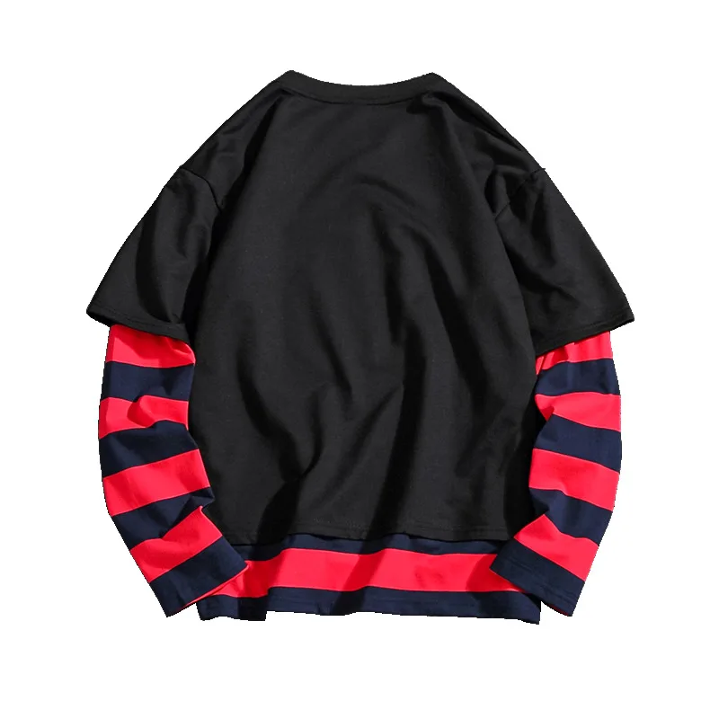 

2019 New Fashion Cotton Black hoodie men Male Long Sleeve Sweatshirt Casual Hooded Pullover Plus Size