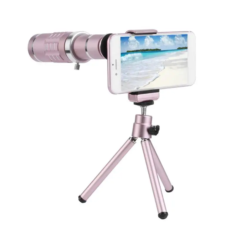 

18x Zoom Optical Telescope Telephoto Lens 18 Degree Visual Angle with Tripod Metal Clip Kit Universal Smart Phone Camera Lens
