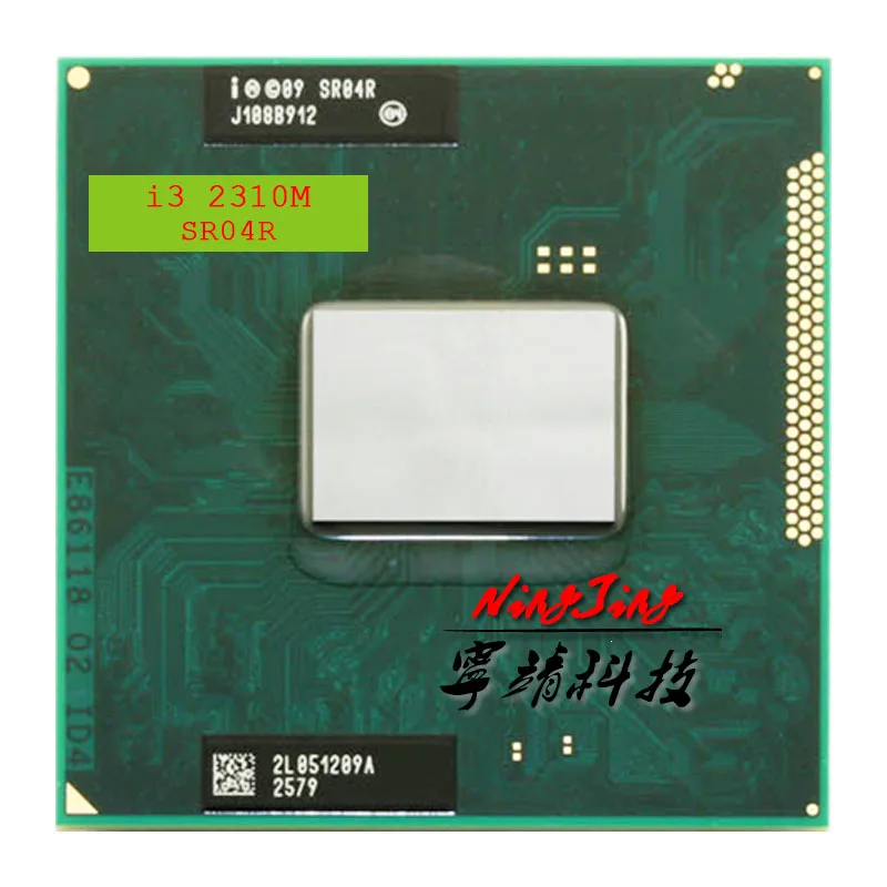 

Intel Core i3-2310M i3 2310M SR04R 2.1 GHz Dual-Core Quad-Thread CPU Porcessor L2=512M L3=3M 35W Socket G2