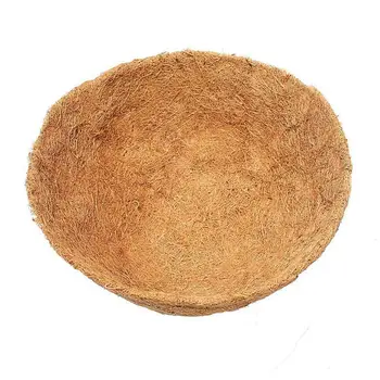 

Gardener Select Wall Basket Shape Coco Fiber Liner Replacement Round Hanging Baskets Liners Flower Pot Garden Decoration