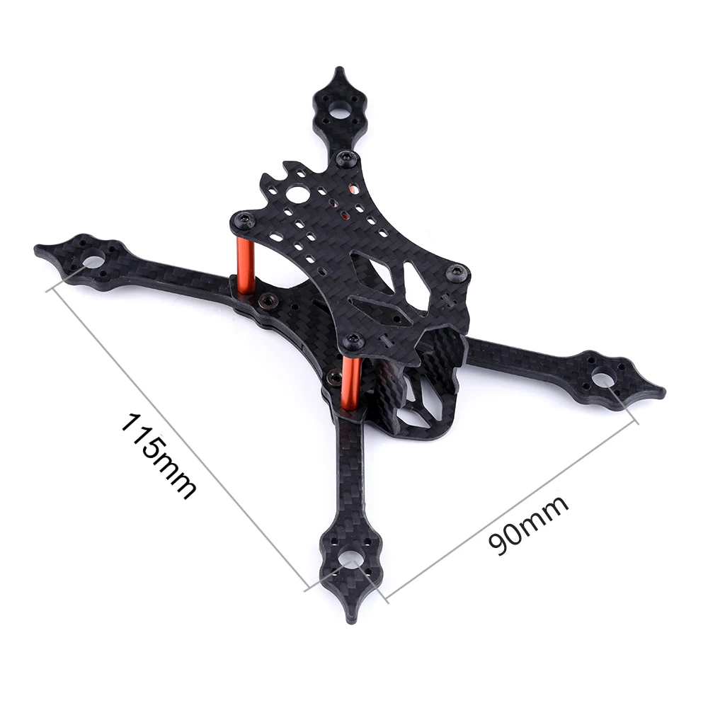 Rcharlance Racer Drone Space Gear GT140mm 160 мм комплект из углеродного волокна для рамы 140 RC Racing FPV