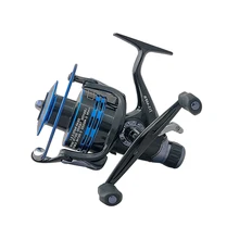 Высококачественная металлическая спиннинговая Рыболовная катушка 6000 серии 9+ 1 BB с двойным подшипником, рыболовная катушка