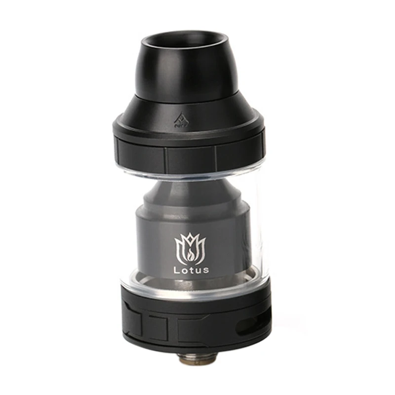 

Hugsvape Lotus Rta Rebuildable Tank Atomizer 24Mm 2Ml Capacity With Derlin Drip Tip