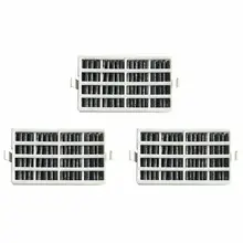 3 шт. воздушный фильтр для холодильника сетчатый фильтр с активированным углем сохраняет свежесть и продукты без перекрестного загрязнения