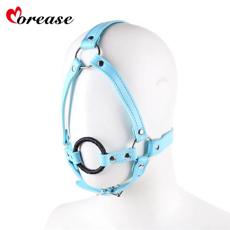 Morease Mouth Gag Head Bondage Bdsm Restraints Slave Tools Sex Toy Plug Erotic Adult Games Flirting Open | Красота и здоровье
