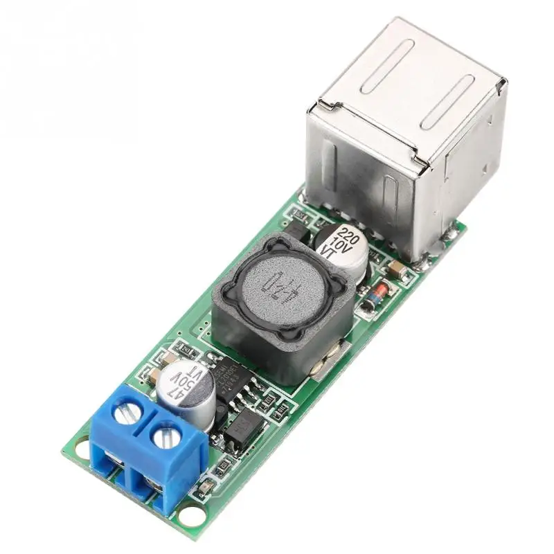 

DC-DC Voltage Step Down Power 180KHZ Supply Buck Module Input DC6-35V Output DC5V Step Down Voltage Module 3A Dual USB Hot Sale