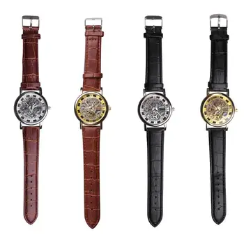 

2019 Fashion Military Sport Wristwatch Men Watch Leather Quartz Men's Watch Complete Calendar Watches Clock