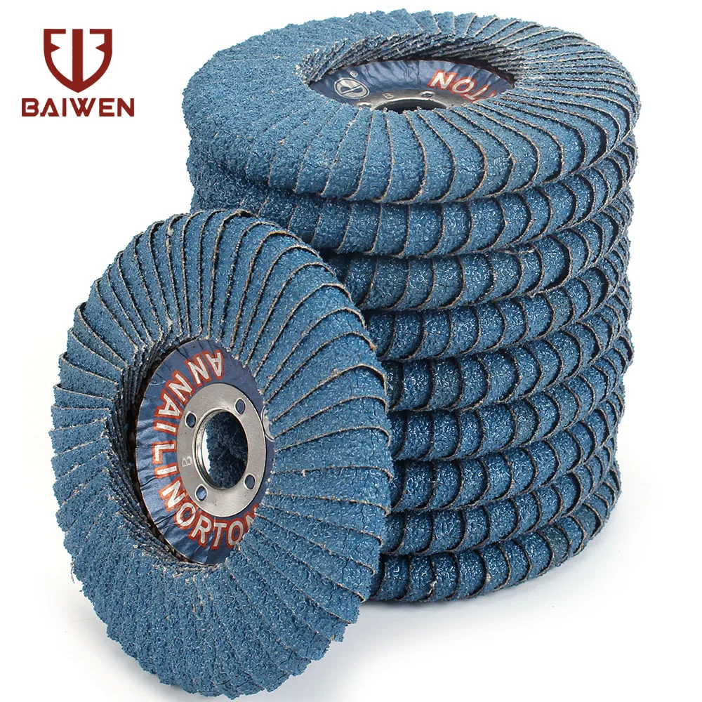Grit 320 Polishing Tools FPPO 5Pcs 4.5 x 7//8 Nylon Fiber Flap Disc Polishing Grinding Wheel,Scouring pad Buffing Wheel for Angle Grinder