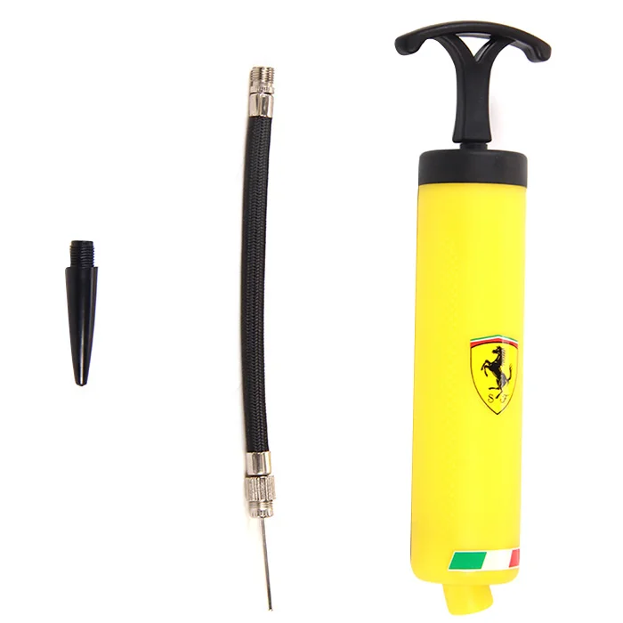 

FERRARI Anti-Slip Design Pump Ergonomic Handle 8 Inch Plastic Hand Pump Inflator Air Pump For Basketball Football Ball Tool Toy