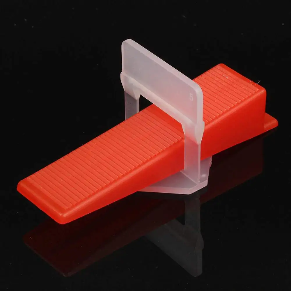 

100pcs Tile Leveling System Cap 1/2/3 Mm Thickness Tile Home Floor Wall