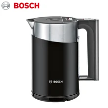 Беспроводной электрический чайник, пластик с элемент. из нерж.ст Цвет: черный Bosch TWK861P3RU