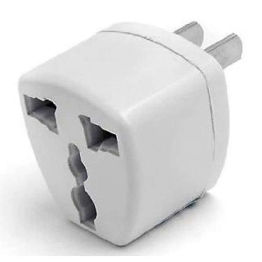 

1PC Universal Travel Wall Power Charger Outlet Adapter Converter 3 Round Socket Pin EU to US Plug Euro Europe To USA