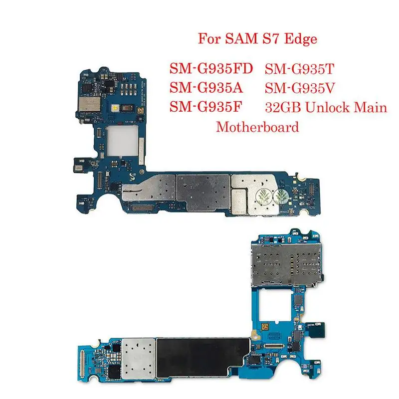 

Main Motherboard For SAM S7 Edge SM-G935FD 32GB Unlock Logic Board
